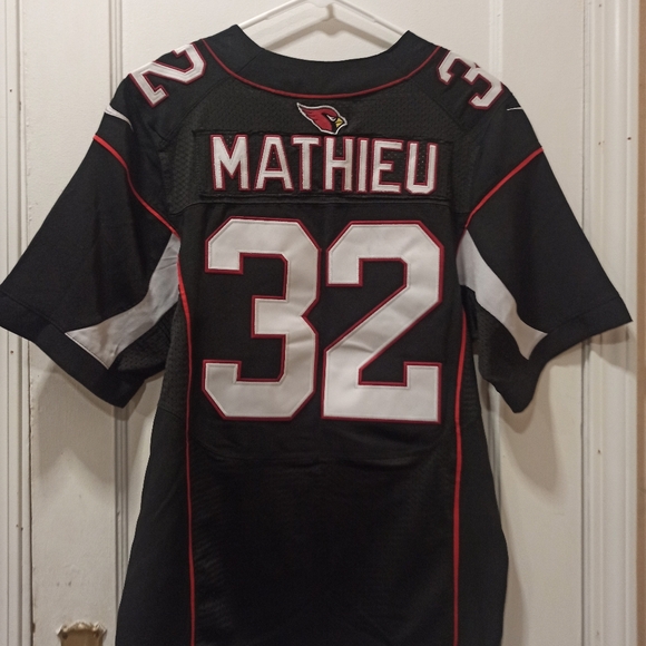 Nike Arizona Cardinals Mathieu #32 On Field Black Jersey Adult Size 40 - Picture 14 of 16